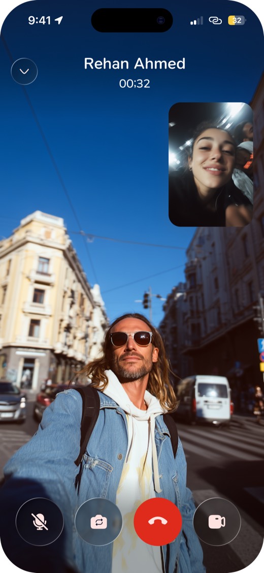 Hush, video call